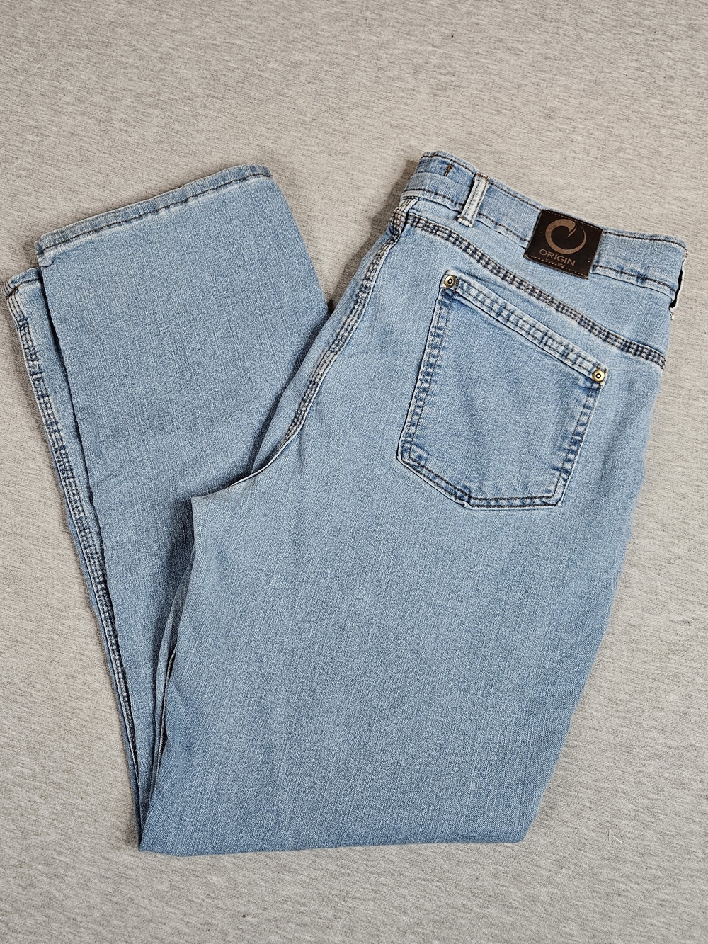 Origin USA Men's Legit Fit Denim Jeans Size 38x32 Made in USA